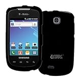 EMPIRE Black Rubberized Hard Case Cover for T-Mobile Samsung Dart T499
