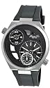 Kenneth Cole - KC1683 - Transparency - Montre Homme - Quartz Analogique - Cadran Noir - Bracelet Cuir Noir