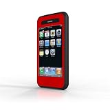 Ivy Skin Xylo Duo-Raz Case for iPhone  3G (Red/Black)
