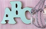ABC Wall Plaque in Pistachio