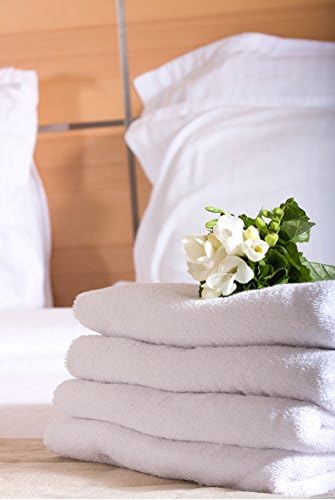 LUXURIOUS Paradise Hotel Spa Collection 100% Soft Full Cotton 6 piece Set of Bath Towels - FREE Bath Mat with Purchase!!! (Cream)
