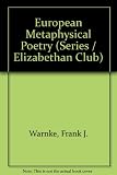 European metaphysical poetry