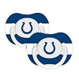 Baby Fanatic NFL Indianapolis Colts Baby Fanatic 2-Pack Pacifiers