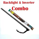 15.4" WXGA/WXGA+/WUXGA LCD Inverter Board and CCFL Backlight with Wire Harness Combo for Dell Laptop/Notebook Inspiron 1501 1520 1521 1525 1526 6400 E1505 Latitude 131L D531 D820 D830 Precision M4300 M4400 M65 M70 Vostro 1000 1500 XPS M1530