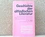 Geschichte der altindischen Literatur