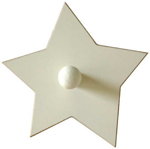 New Arrivals Small Star Peg - White