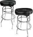 Roc-N-Soc Tower Saddle Seat Stool, Black Tall