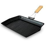 Grillfpanne mit Antihaftbeschichtung ca. 37x24cm