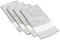 Garnier Thiebaut Renaissance 100% Cotton 22-inch by 22-inch Napkins Set of 4 , Sable