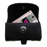 Horizontal Leather Case with Belt Clip/Loop for the Sanyo Katana DLX