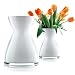 Florentine Vase - 20 cm, opalweiss