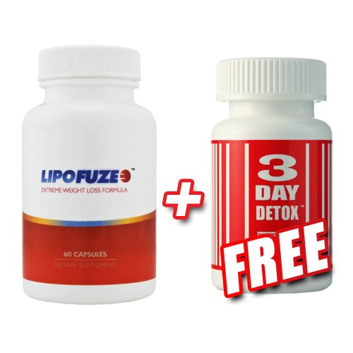 LIPOFUZE + 3 DAY DETOX - PERFECT COMBO TO START YOUR DIET/WEIGHT LOSS