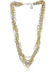 Gemma Redux Gold and Steel Alex Necklace