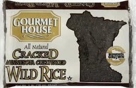 Gourmet House All Natural Cracked Minnesota Cultivated Wild Rice, 16 Oz (Pack of 12) by Gourmet House
