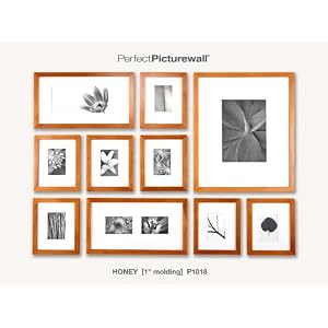 Photo Wall Frame Kit - All in one system...to create a perfect photo gallery in minutes....