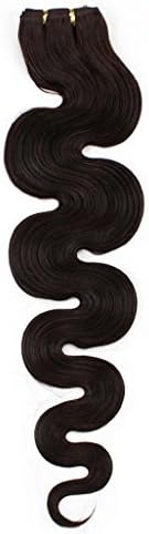 Beauty Wig World Hair 1 Boundle 22 Inch 100gr Unprocessed Brazilian Virgin Natural Wave Remy Weft Human Hair Extension Color#2
