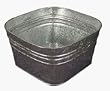 15.5GAL SQ UTILITY TUB (Behrens 62HD)