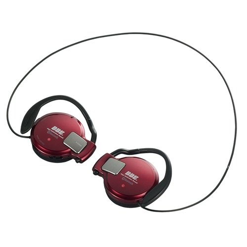 BUFFALO ステレオイヤホン Bluetooth2.1対応 高音質BBE搭載 レッド BSHSBE11RD