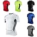 Generic New Mens Compression Sweat-absorbent Sport Gear Crewneck Athletic Shirt Tops