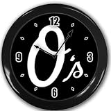 Baltimore Orioles Wall Clock Black Great Unique Gift Idea