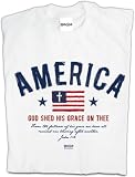America 3 - White Adult T-Shirt