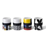 Ring Espresso Cups Set of 4