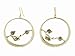 Fabienne Earrings in Silver by Jeanine Payer