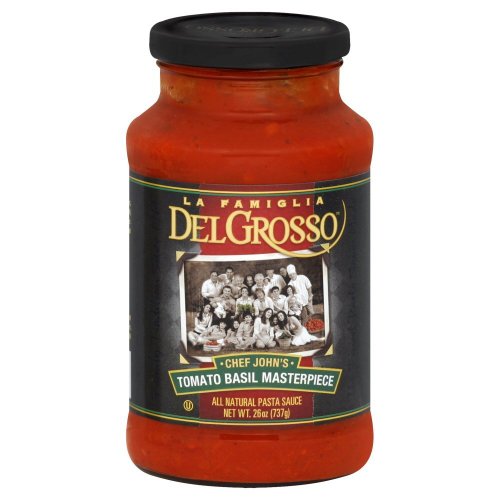 LA FAMIGLIA DELGROSSO SAUCE PASTA TOMATO BASIL, 26 OZ