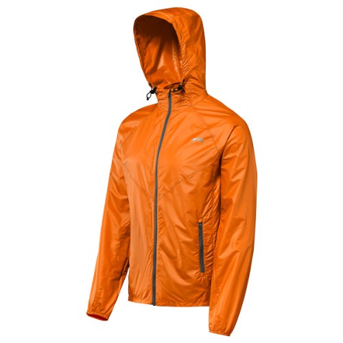 GoLite Men's King'S Canyon Wind Jacket,Mandarin Orange,X-Large