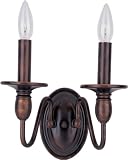 Maxim Lighting 11032OI Towne Wall Sconce, Oil Rubbed Bronze