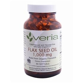 Veria - Flax Seed Oil 1000 mg (90 Softgels)