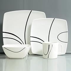Melamingeschirr 17 Teile Zen design incl. gro�e Salatsch�ssel