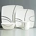 Melamingeschirr 17 Teile Zen design incl. gro�e Salatsch�ssel