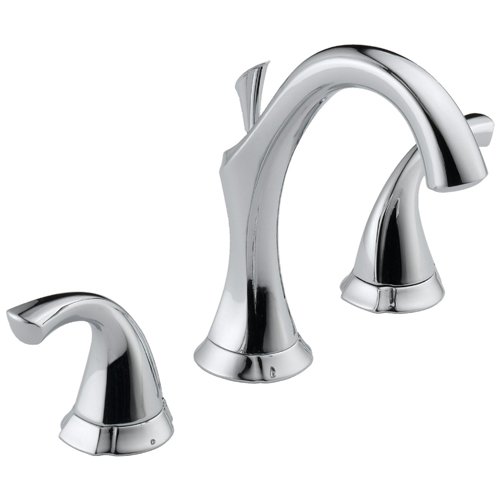 Delta Addison 35992LF Two Handle Widespread Lavatory Faucet, Chrome