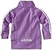 Adidas Baby Girls' Iconic Tricot Jacket and Pant Set, Purple Basic, 12 Months