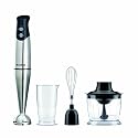 Breville VHB014 400 W Black and Stainless Steel Hand Blender Set