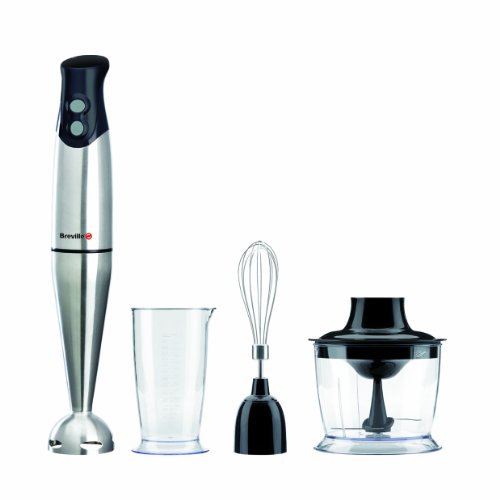 Breville VHB014 400 W Black and Stainless Steel Hand Blender Set
