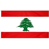 Lebanon Flag Polyester 3 ft. x 5 ft.