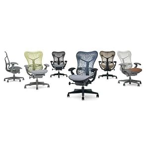 Mirra Chair - Herman Miller Fully Highly Adjustable Home Office Desk Task Chair - Graphite...