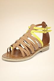 Limited Collection Toe Post Strappy Gladiator Sandals