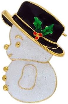 Snow Man Pin