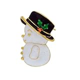 Snow Man Pin