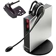 Jabra Wireless Flexboom Mono Headset With Noise Canceling Microphone