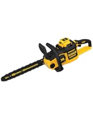 Lawn & Patio: DEWALT DCCS690H1 40V 6AH Lithium Ion XR Brushless Chainsaw, 16" - DEWALT