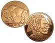 Lot of 10 - 1937 D Three-Legged Buffalo Nickel Replica Coins
