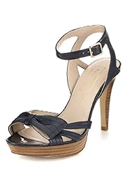 Autograph Leather Half Bow Sandals with Insolia®