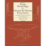 Shop Drawings for Greene & Greene Furniture: 23 American Arts & Crafts Masterpieces (Paperback)