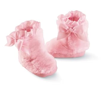 Mud Pie Baby-girls Newborn Fur Boot