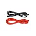 AEMC 2140.57 2-Piece Color-Coded Lead Set, Red and Black