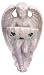 Belleek Angel Waterfont with Shamrocks, Wall Hanging
